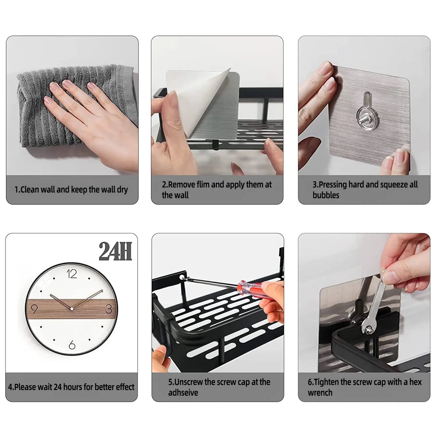AeroShelf Shower Rack
